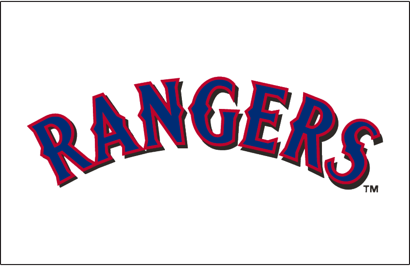 Texas Rangers 2001-2008 Jersey Logo DIY iron on transfer (heat transfer)
